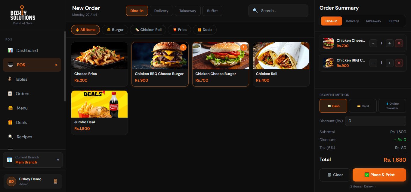Bizkey POS Desktop